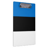 Estnische Flagge Klemmbrett (Rechts)