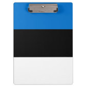 Estnische Flagge Klemmbrett (Vorderseite)