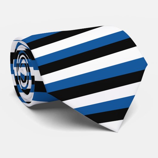 Estnische Flagge Krawatte (Gerollt)
