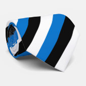 Estnische Flagge Krawatte (Gerollt)