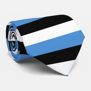 Estnische Flagge Krawatte