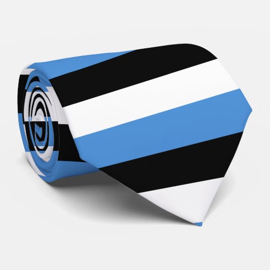 Estnische Flagge Krawatte (Gerollt)