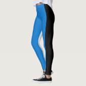 Estnische Flagge Leggings (Links)