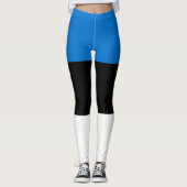 Estnische Flagge Leggings (Vorderseite)
