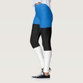 Estnische Flagge Leggings (Links)