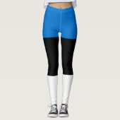 Estnische Flagge Leggings (Vorderseite)