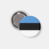 Estnische Flagge Magnet (Vorderseite/Rückseite)