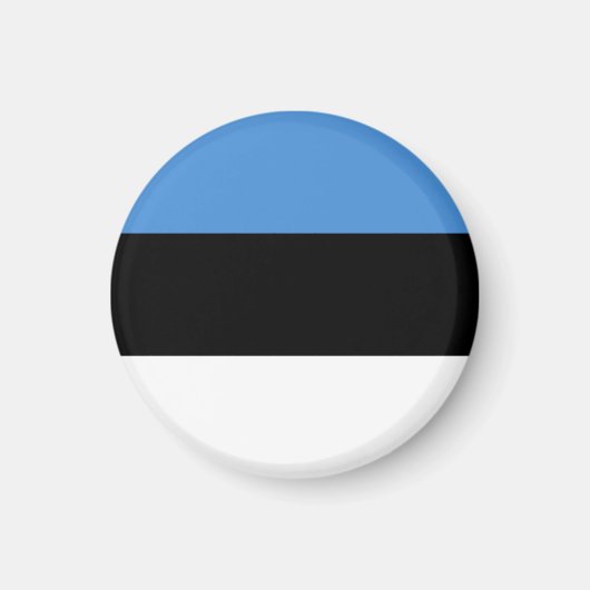 Estnische Flagge Magnet (Vorne)