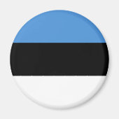 Estnische Flagge Magnet (Vorne)