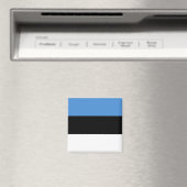 Estnische Flagge Magnet (In Situ (Geschirrspüler))
