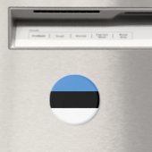 Estnische Flagge Magnet (In Situ (Geschirrspüler))