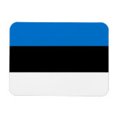 Estnische Flagge Magnet (Horizontal)