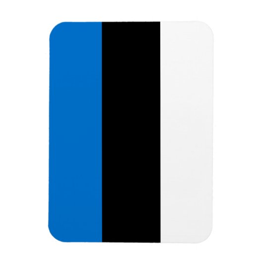 Estnische Flagge Magnet (Vertikal)