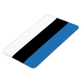 Estnische Flagge Magnet (Linke Seite)