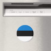 Estnische Flagge Magnet (In Situ (Geschirrspüler))