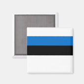 Estnische Flagge Magnet (Vorderseite/Rückseite)