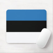 Estnische Flagge Mousepad (Mit Mouse)