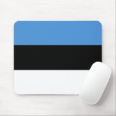 Estnische Flagge Mousepad (Mit Mouse)