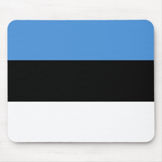 Estnische Flagge Mousepad (Vorne)