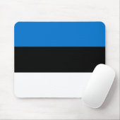 Estnische Flagge Mousepad (Mit Mouse)