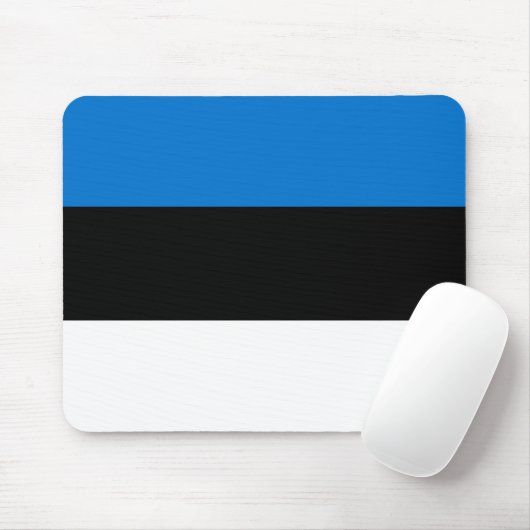 Estnische Flagge Mousepad (Mit Mouse)