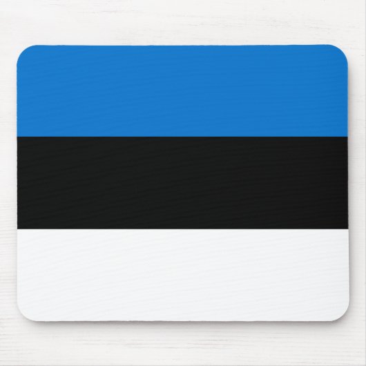 Estnische Flagge Mousepad (Vorne)