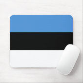 Estnische Flagge Mousepad (Mit Mouse)