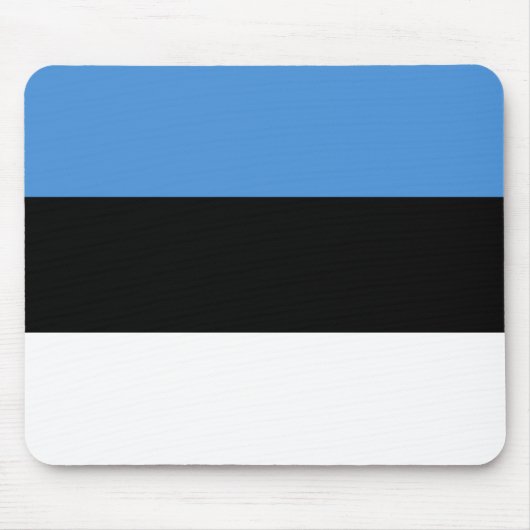 Estnische Flagge Mousepad (Vorne)