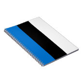 Estnische Flagge Notizblock (Rechte Seite)