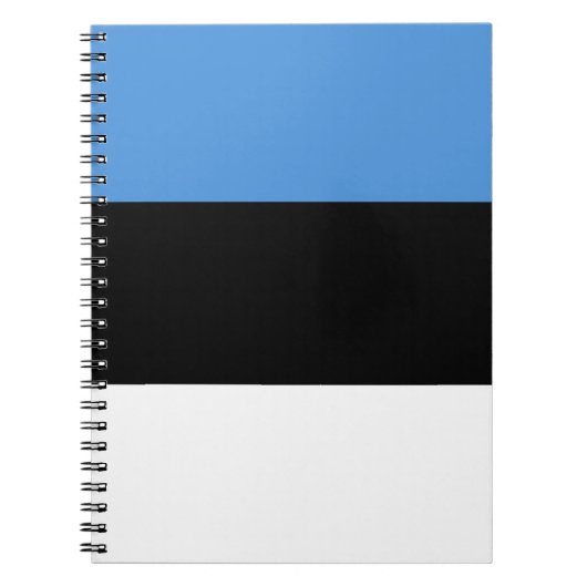 Estnische Flagge Notizblock (Vorderseite)