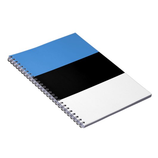 Estnische Flagge Notizblock (Rechte Seite)