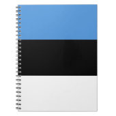 Estnische Flagge Notizblock (Vorderseite)