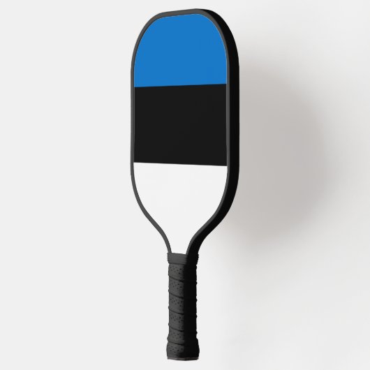Estnische Flagge Pickleball Schläger (Links)
