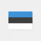 Estnische Flagge Post-it Klebezettel (Vorderseite)