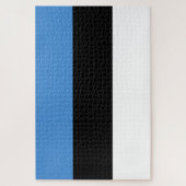 Estnische Flagge Puzzle (Vertikal)