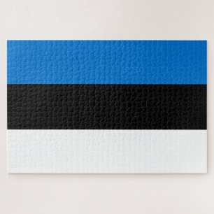 Estnische Flagge Puzzle