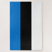 Estnische Flagge Puzzle (Vertikal)