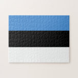 Estnische Flagge Puzzle<br><div class="desc">Estnische Flagge</div>