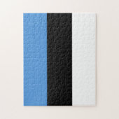Estnische Flagge Puzzle (Vertikal)