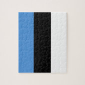 Estnische Flagge Puzzle (Vertikal)