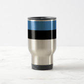 Estnische Flagge Reisebecher (Mittel)