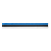 Estnische Flagge Satinband (Vorderseite)
