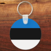 Estnische Flagge Schlüsselanhänger (Vorderseite)