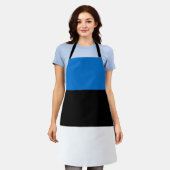 Estnische Flagge Schürze (Getragen)