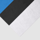 Estnische Flagge Seidenpapier (Ausschnitt)
