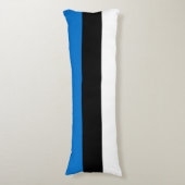 Estnische Flagge Seitenschläferkissen (Vorderseite Vertikal)