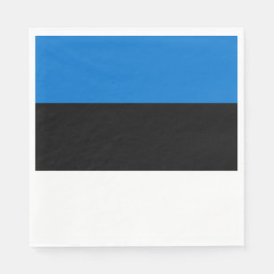 Estnische Flagge Serviette
