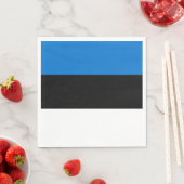 Estnische Flagge Serviette (Beispiel)