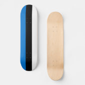 Estnische Flagge Skateboard (Vorderseite)