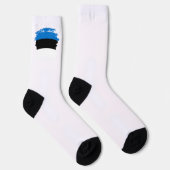 Estnische Flagge Socken (Rechts)